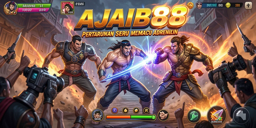 Gameplay AJAIB88 yang penuh aksi dan seru.