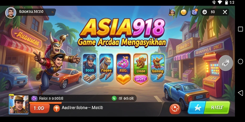 Tangkapan layar dari gameplay seru ASIA918 dengan aksi mendebarkan.