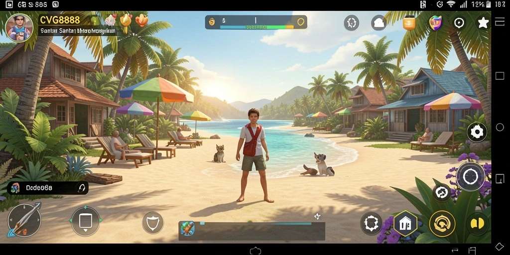 Tangkapan layar gameplay <strong>CVG8888</strong> yang menunjukkan keseruan bermain.