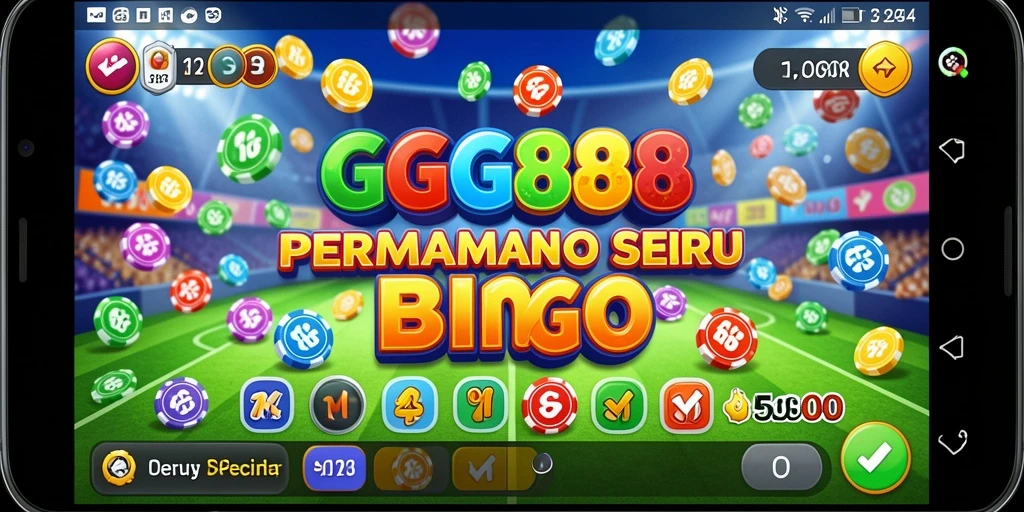 Tampilan menarik gameplay Bingo di GGG888 yang mengasyikkan.