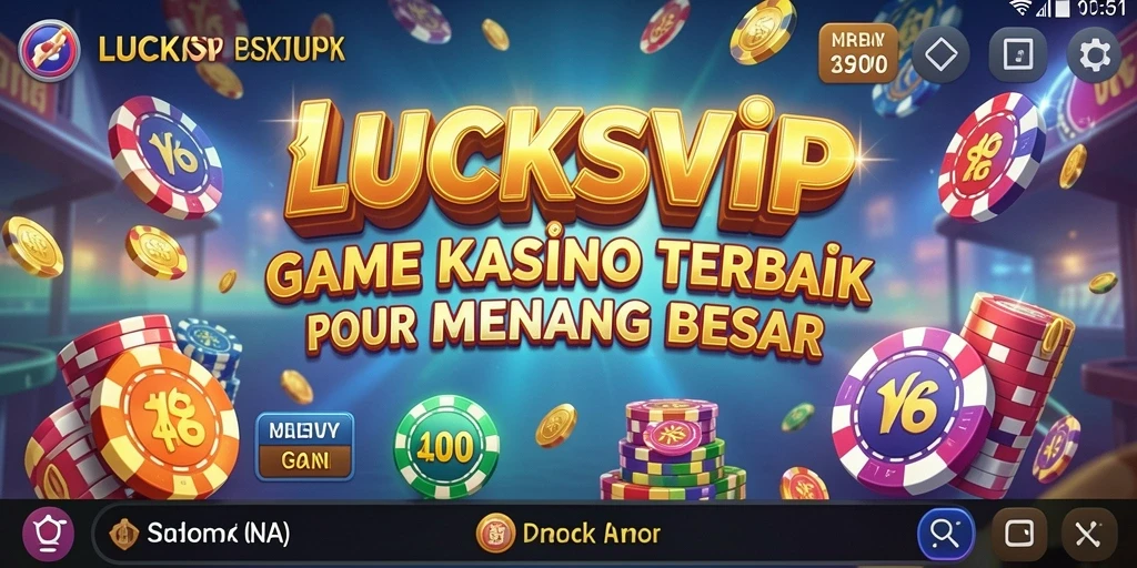 Tampilan gameplay LUCKSVIP yang mengasyikkan dan seru.