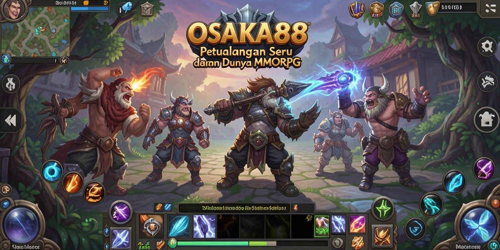 Tampilan gameplay OSAKA88 yang menawan dalam dunia MMORPG.
