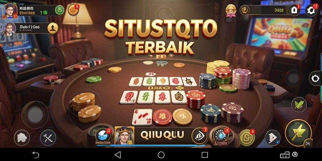 Screenshot gameplay menunjukkan keseruan bermain QiuQiu.